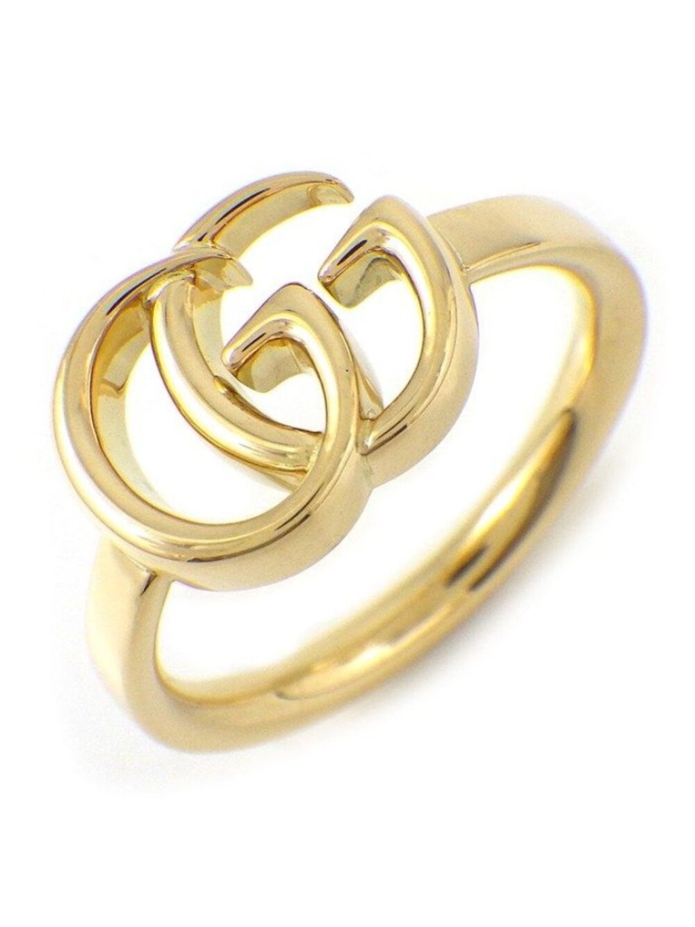 Gucci Ring GG Running Logo 18K Yellow Gold